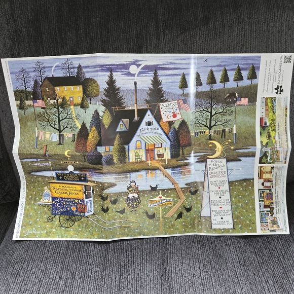 Buffalo Charles Wysocki "Know It All" 1000 Piece Puzzle - Picture 5 of 6